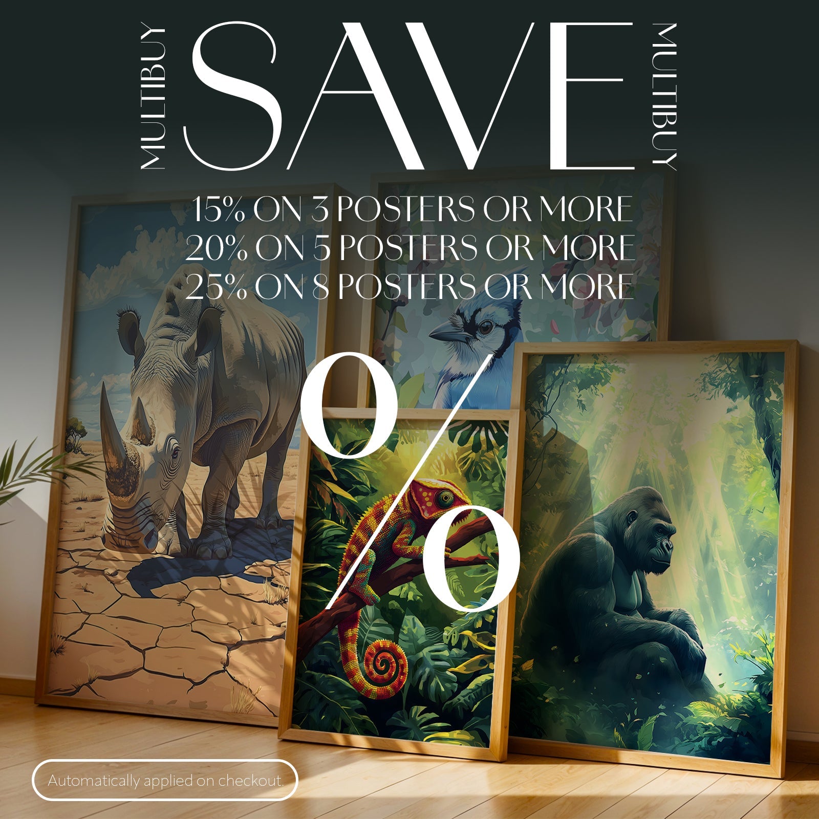 % SAVE on MULTIBUY %