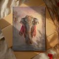 Royal Elephant Print: Indian Decor, Exotic Boho Wall Art