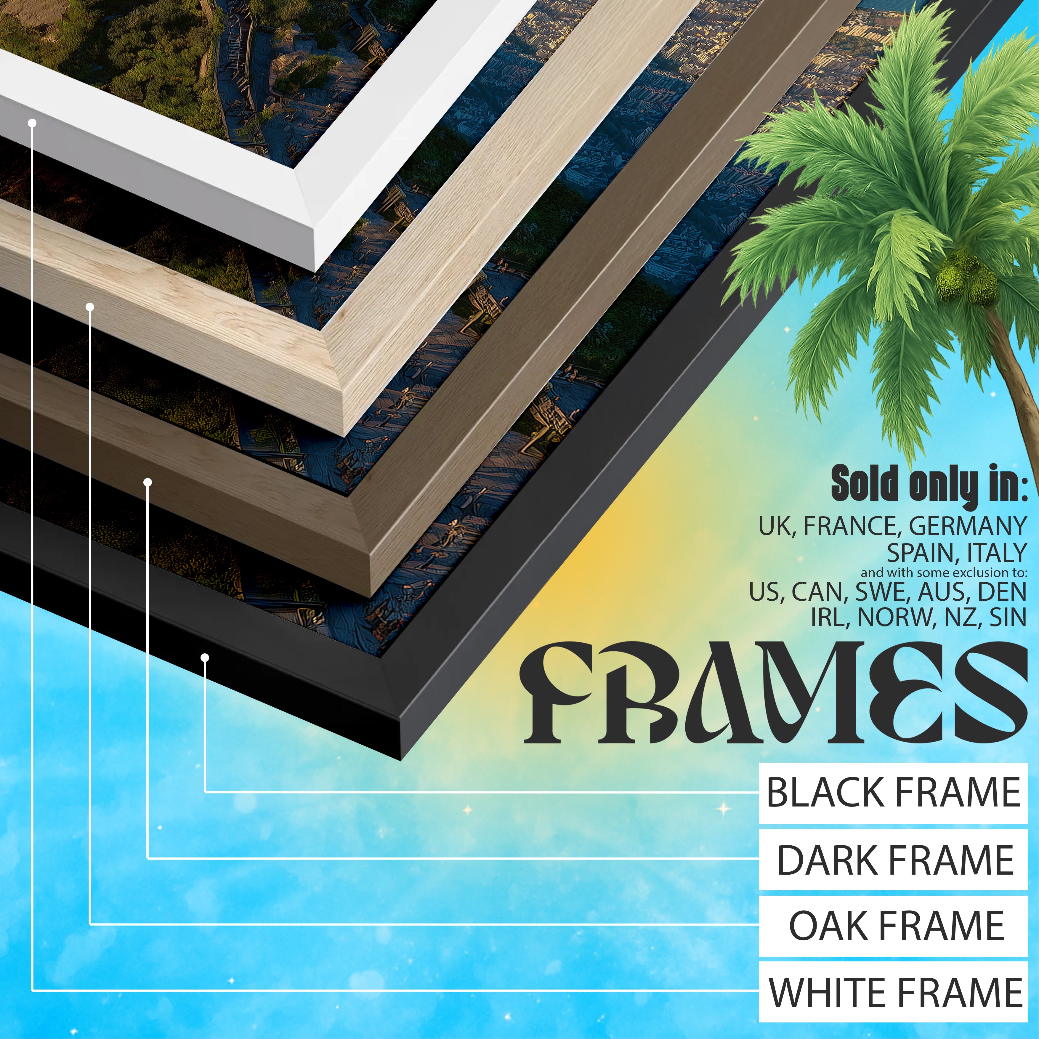 Christ the Redeemer Travel Print: Rio de Janeiro Mountain Landscape