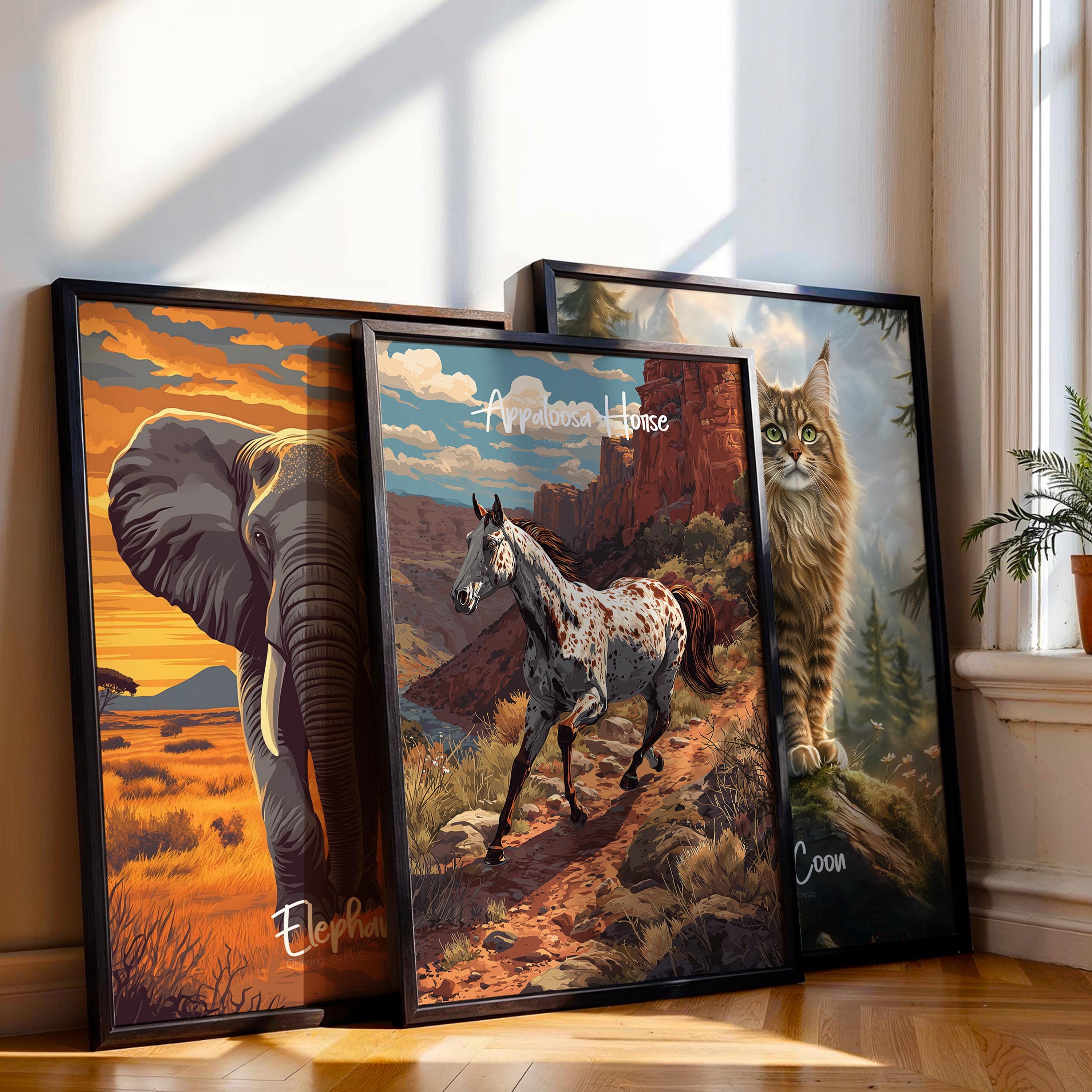 Appaloosa Horse Print: Western Equestrian Wall Art