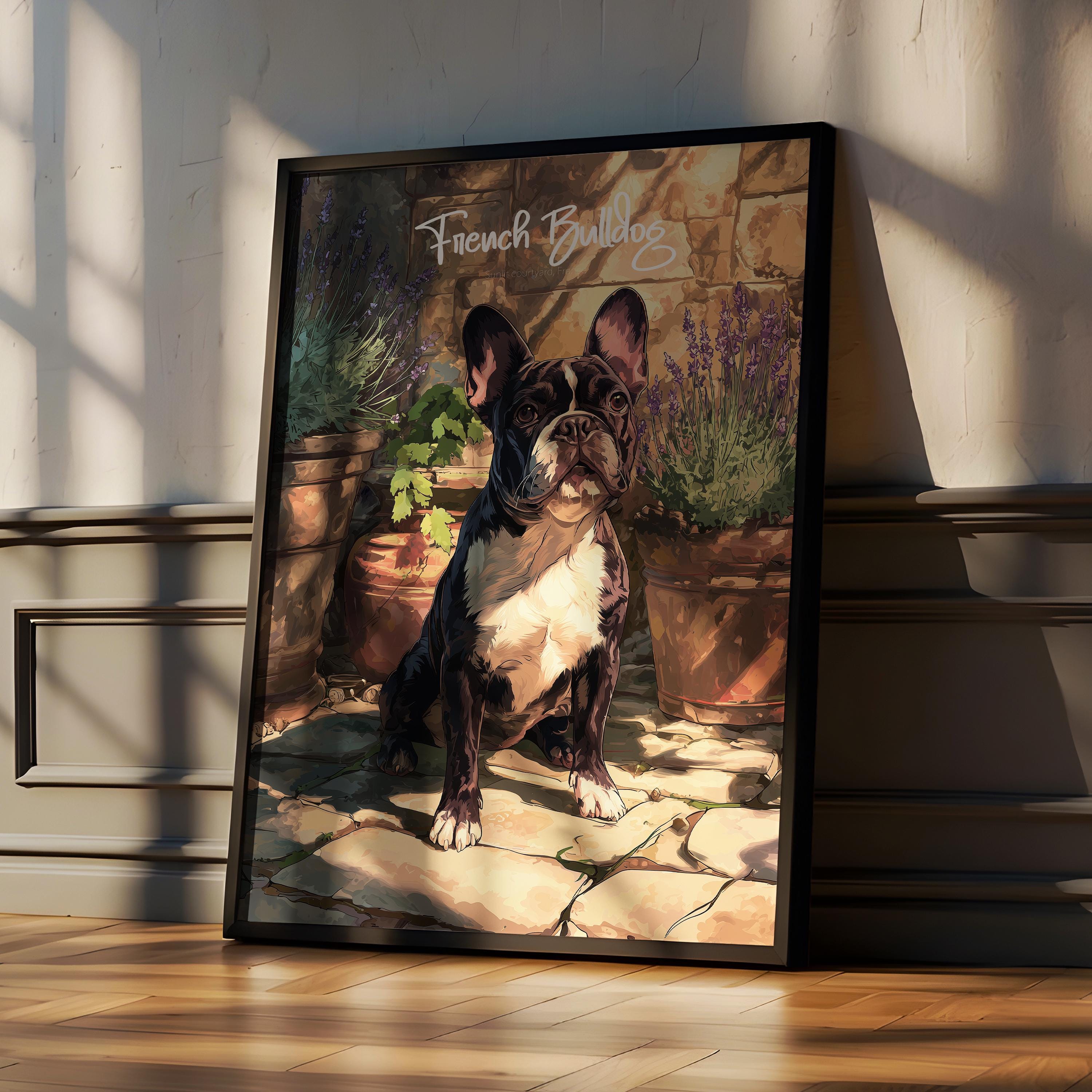 French Bulldog Art Print | Nursery, Kids Room, or Office Decor