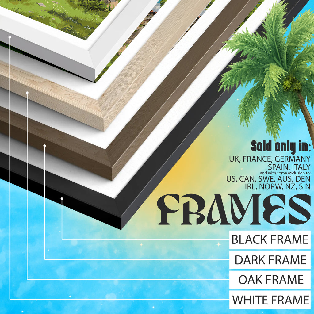 Oradour-sur-Glane Travel Poster: Abandoned Village Print, France Wall Art