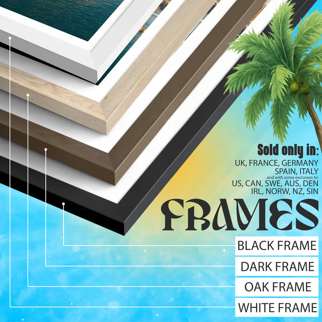 Australia Travel Poster – Sydney Opera House Wall Art Print, Coastal Cityscape Decor