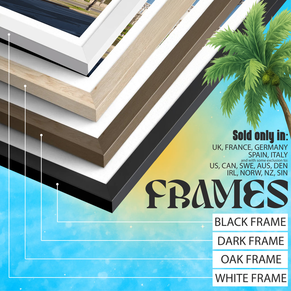 Bucharest Romania Poster – City Travel Print, Urban Wall Art, Modern Landmark Decor