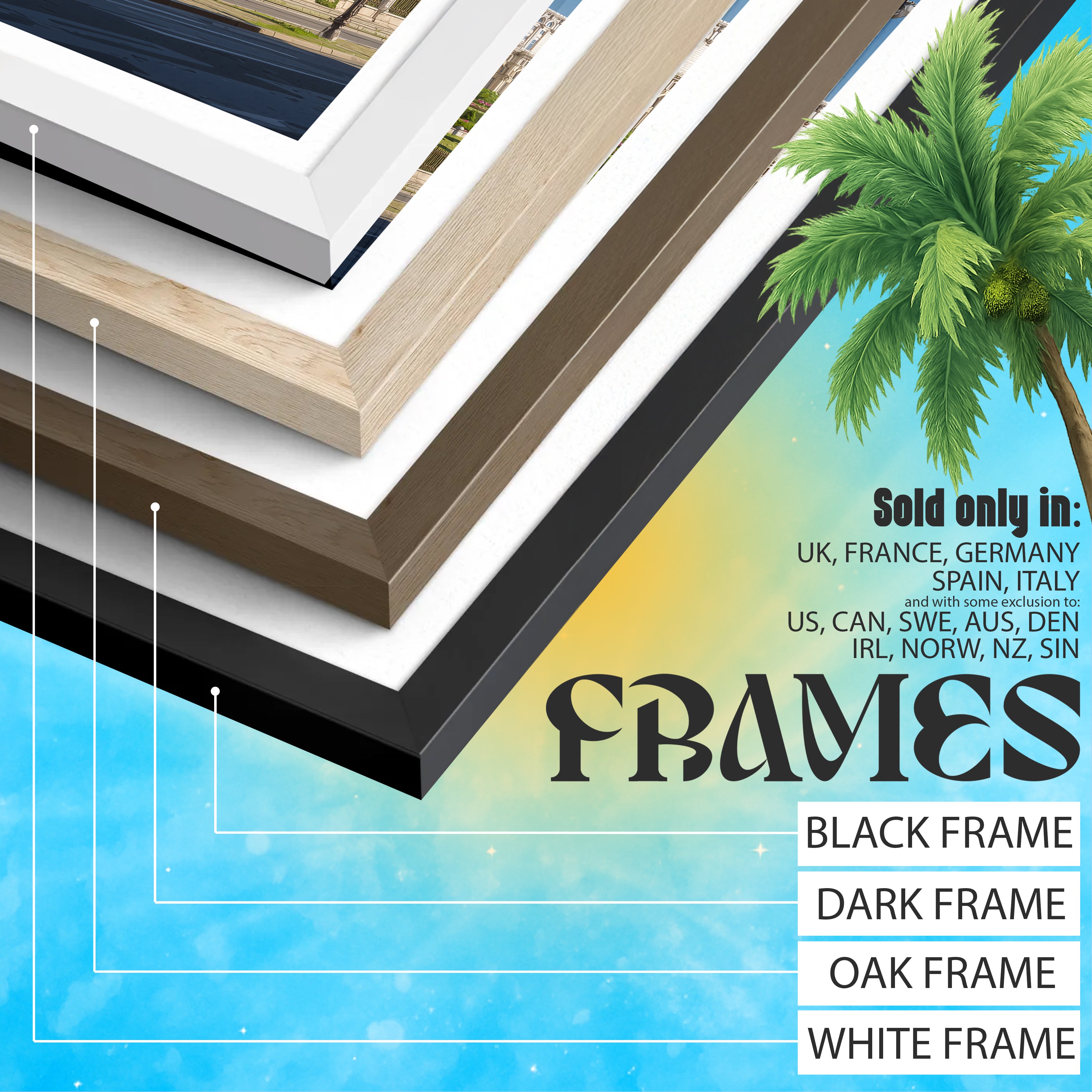 Bucharest Romania Poster – City Travel Print, Urban Wall Art, Modern Landmark Decor