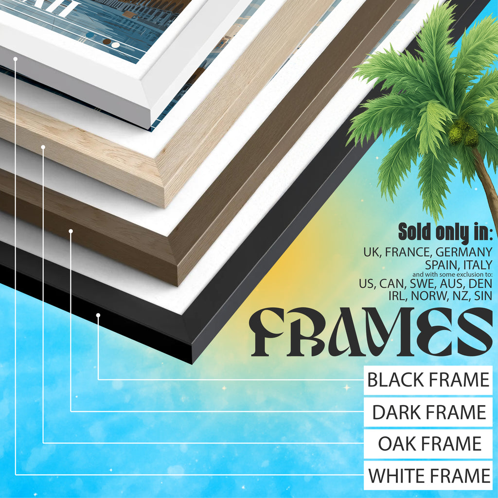 Mecca Travel Poster: Makkah Clock Tower Print, Saudi Arabia Wall Art