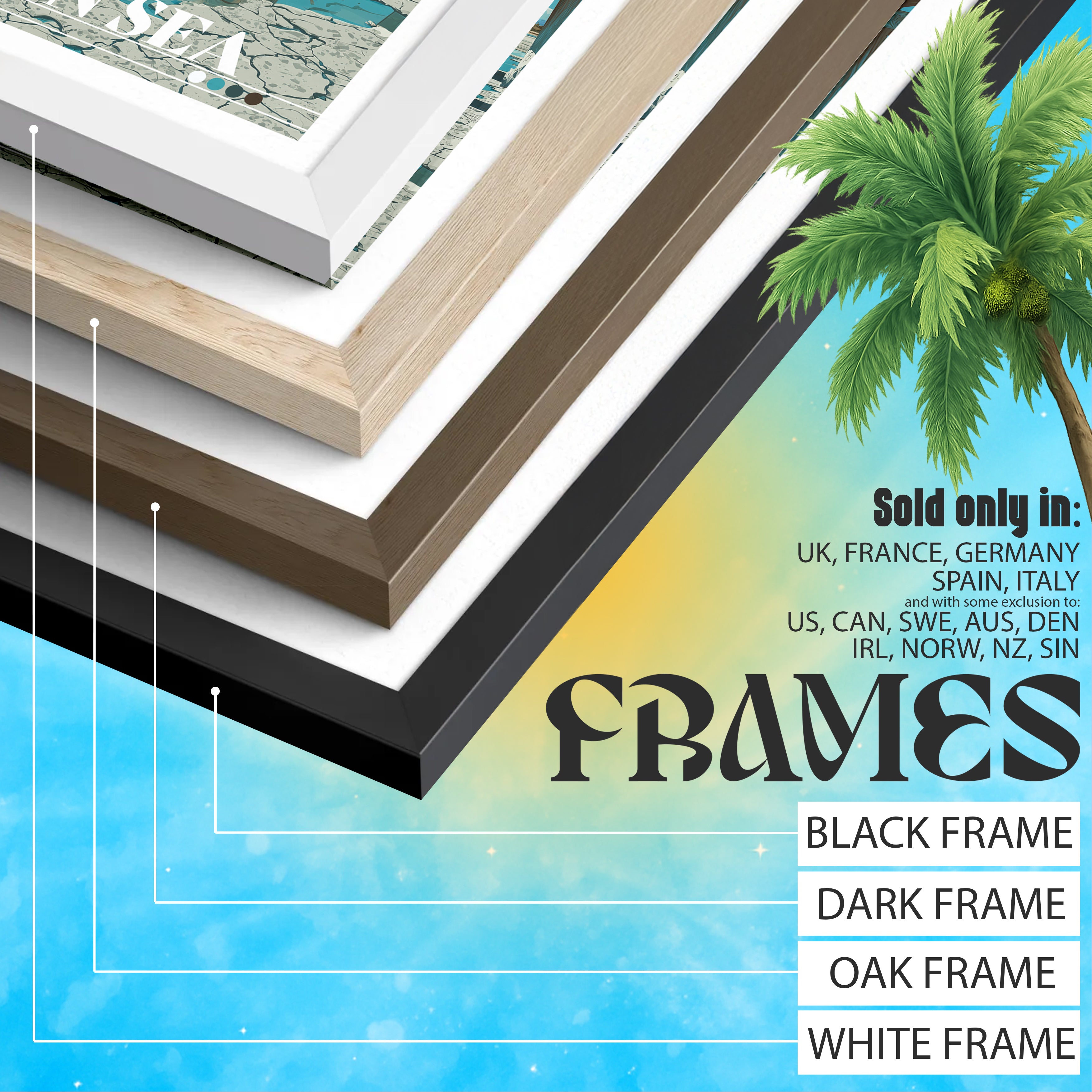 Salton Sea Travel Poster: California Print, USA Wall Art