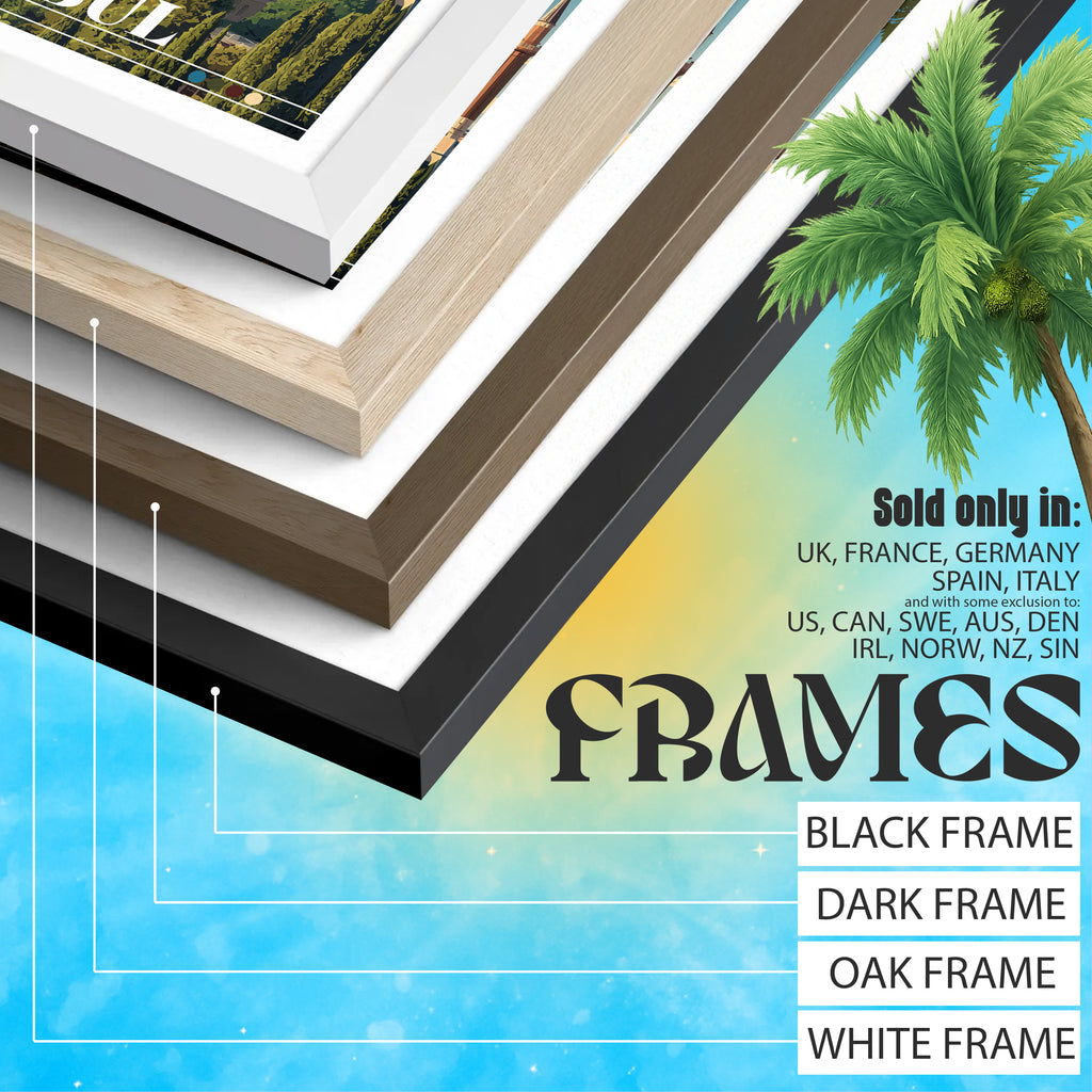 Istanbul Travel Poster: Hagia Sophia Print, Turkey Wall Art