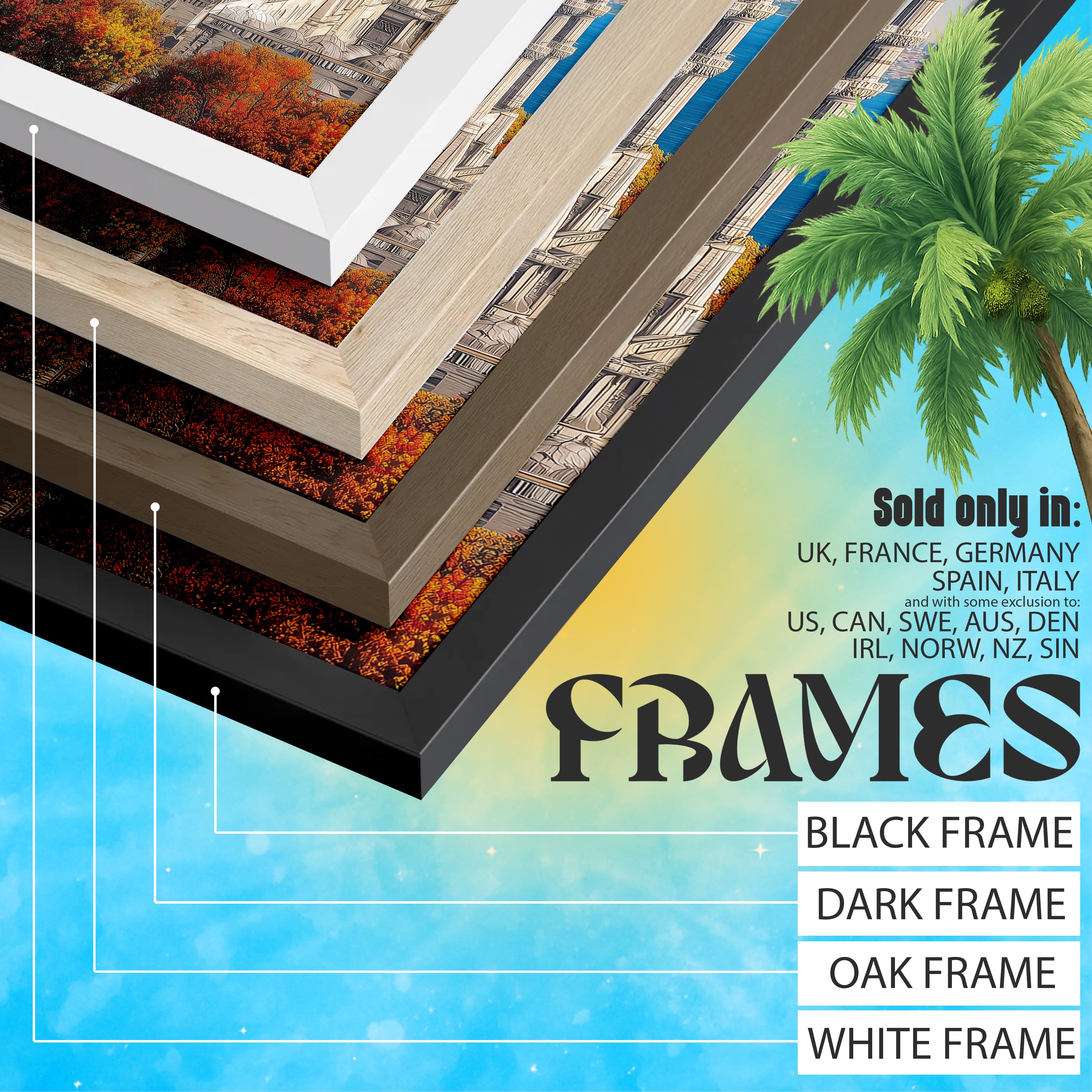 Istanbul Turkey Poster – Blue Mosque Wall Art, Historic Architecture Print, Islamic Travel Photography Decor