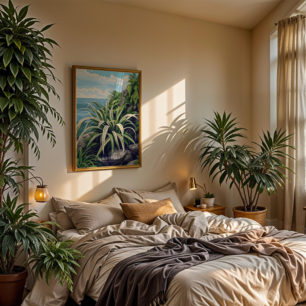 Snake Plant Print: Minimalist Botanical Wall Art, Modern Home Decor