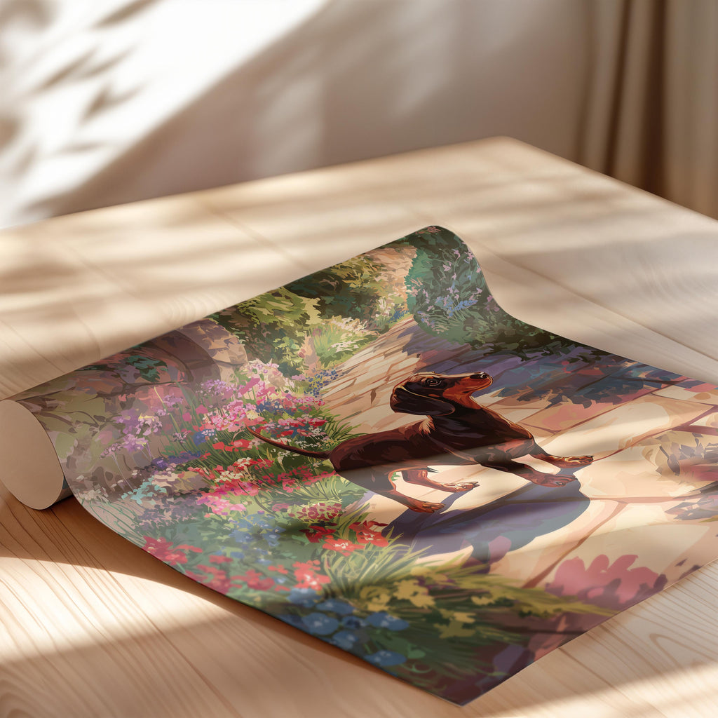 Dachshund Art Print | Sausage Dog Lover Gift, Dog-Themed Decor