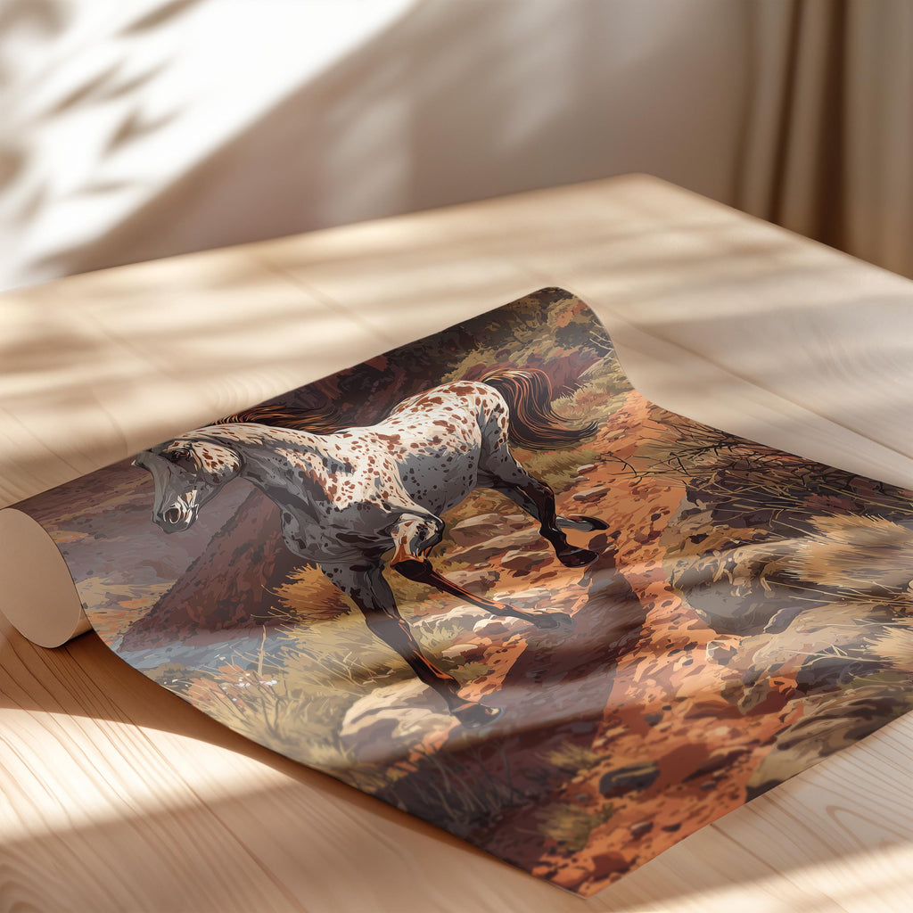 Appaloosa Horse Print: Western Equestrian Wall Art