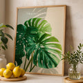 Monstera Deliciosa Print: Tropical Botanical Wall Art, Plant Lover Gift