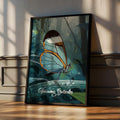 Glasswing Butterfly Print: Ethereal Insect Wall Art, Nature Decor